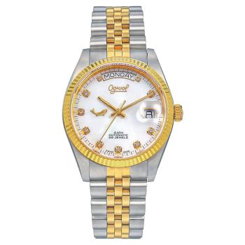 Đồng Hồ Nam Ogival OG30328GSK-T Màu Vàng Gold - Bạc 37mm