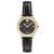 Đồng Hồ Nữ Versace Greca Glass Leather Watch 32mm VEU300221 Màu Đen Vàng