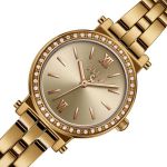 Đồng Hồ Nữ Julius JA-1124E Brown Gold Màu Vàng Nâu