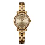Đồng Hồ Nữ Julius JA-1124E Brown Gold Màu Vàng Nâu