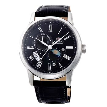 Đồng Hồ Nam Orient Sun And Moon Gen 3 RA-AK0010B10B Màu Đen