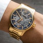 Đồng Hồ Nam Thomas Earnshaw Bauer Shadow Mechanical Skeleton Gold Mist Màu Vàng Gold