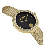Đồng Hồ Nữ Versace Versus Womens IP Yellow Gold 35 mm Lea Bracelet Watch VSPEN2121 Màu Vàng Gold