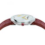 Đồng Hồ Nữ Salvatore Ferragamo Forever Leather Watch 28mm Màu Nâu