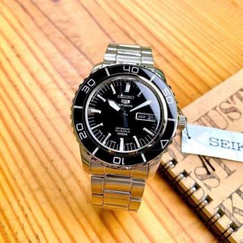 Đồng Hồ Nam Seiko 5 Sport SNZH55J1 Automatic Màu Bạc