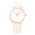 Đồng Hồ Nữ Calvin Klein CK Posh Quartz White Dial Watch 32mm K8Q336X2 Màu Be