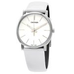 Đồng Hồ Nữ Calvin Klein CK Posh Quartz White Dial Watch 32mm K8Q331L2 Màu Trắng