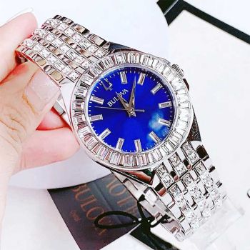Đồng Hồ Nữ Bulova 96L290 Màu Bạc