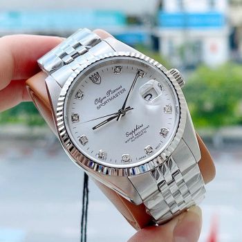 Đồng Hồ Nam Olym Pianus OP89322AGS-T Màu Bạc