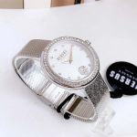 Đồng Hồ Nữ Versace Women Quartz Lea Silver Tone Wristwatch VSPEN1420 Màu Bạc