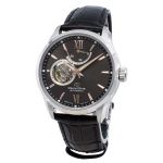 Đồng Hồ Orient Star Open Heart Brown Dial RE-AT0007N00B Màu Đen