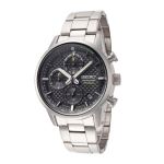 Đồng Hồ Nam Seiko Chronograph Quartz Black Dial Men's Watch SSB389 Màu Đen