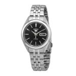 Đồng Hồ Nam Seiko 5 Black Dial Stainless Steel Men's Watch SNKL23 Màu Đen