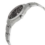 Đồng Hồ Nam Seiko Essentials Quartz Black Dial Men's Watch SUR361 Màu Bạc