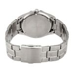 Đồng Hồ Nam Seiko Essentials Quartz Black Dial Men's Watch SUR361 Màu Bạc