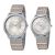 Đồng Hồ Đôi Calvin Klein Minimal Quartz Watch K3M511Y6 Và K3M521Y6 Màu Bạc