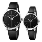 Set Đồng Hồ Unisex Calvin Klein CK Couple Watch K7B211CZ- K7B231CZ Màu Đen