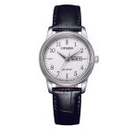 Đồng Hồ Đôi Citizen Classic Eco Drive Watch BM8550-14A Và EW3260-17A Màu Đen Bạc