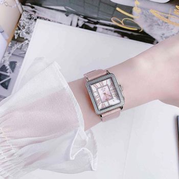 Đồng Hồ Nữ Gevril 12302 Padova Diamond Màu Trắng Bạc