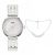 Set Đồng Hồ Và Dây Chuyền Misaki Monaco Coffret ETERNITE Màu Trắng