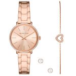 Đồng Hồ Nữ Michael Kors MK Pyper MK1040 Màu Vàng Hồng