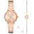 Đồng Hồ Nữ Michael Kors MK Pyper MK1040 Màu Vàng Hồng