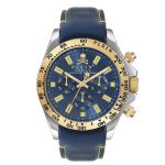 Đồng Hồ Nam Philipp Plein Chronograph Analogue Quartz Nobile PWCAA0121 Màu Xanh Lam