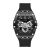 Đồng Hồ Nam Guess Black Case Black Silicone Watch GW0203G3 Màu Đen