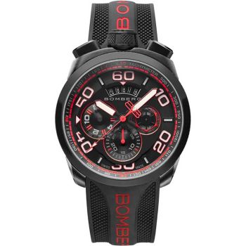 Đồng Hồ Nam Bomberg Bolt-68 Black & Red Special Edition BS45CHPBA.070-1.3 - 45mm Màu Đỏ Đen
