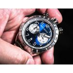 Đồng Hồ Nam Bomberg BB-68 Dark Blue & Silver NS44CHSS.211.9 - 44mm Màu Xám Xanh