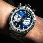 Đồng Hồ Nam Bomberg BB-68 Dark Blue & Silver NS44CHSS.211.9 - 44mm Màu Xám Xanh