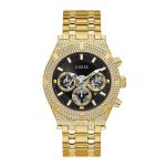 Đồng Hồ Nam Guess Gold Tone Case Gold Tone Stainless Steel Watch GW0455G2 Màu Vàng