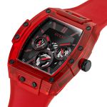 Đồng Hồ Nam Guess Red Case Red Silicone Watch GW0203G5 Màu Đỏ
