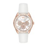 Đồng Hồ Nữ Michael Kors MK Oversized Quartz White Dial Stainless Steel Ladies Watch MK6945 Màu Trắng