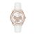 Đồng Hồ Nữ Michael Kors MK Oversized Quartz White Dial Stainless Steel Ladies Watch MK6945 Màu Trắng