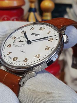 Đồng hồ Vostok 581827-02 dây nâu