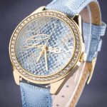 Đồng Hồ Nữ Guess Analog Blue Dial Women's Watch-W0612L1 Màu Xanh Blue