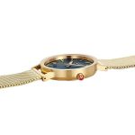 Đồng Hồ Unisex Mondaine Classic Deep Ocean Blue Golden A660.30314.40SBM Màu Vàng Xanh