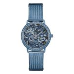Đồng Hồ Nữ Guess Brocade Trendy Blue Watch 35mm U0822L3 Màu Xanh