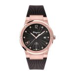 Đồng Hồ Nữ Salvatore Ferragamo F-80 Classic Quartz SFDT01720 Màu Đen