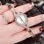 Đồng Hồ Nữ Guess U1032L1 Vintage-Inspired Bracelet Màu Bạc