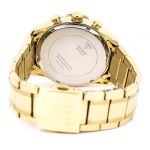 Đồng Hồ Nam Guess Function Men's Chrongraph Watch 45mm U0193G1 Màu Đen Vàng