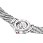 Đồng Hồ Nam Mondaine Evo2 Automatic Stainless Steel Watch MSE.40610.SM - 35mm Màu Xám Bạc