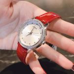 Đồng Hồ Nữ Guess Chelsea Women's Watch 30mm W0648L6 Màu Bạc Đỏ