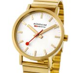 Đồng Hồ Unisex Mondaine Classic Golden Watch A660.30314.16SBM Màu Vàng