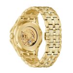 Đồng Hồ Nam Bulova Crystal Octava Automatic Automatic Watch 98A292 Màu Vàng Gold