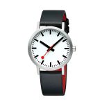 Đồng Hồ Nam Mondaine Classic Vegan Watch A660.30360.16OMV Màu Đen Bạc