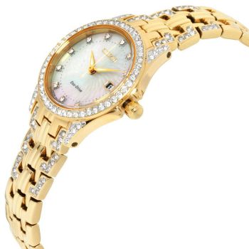 Đồng Hồ Nữ Citizen Eco-Drive EW1222-84D Màu Vàng Gold