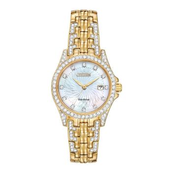 Đồng Hồ Nữ Citizen Eco-Drive EW1222-84D Màu Vàng Gold
