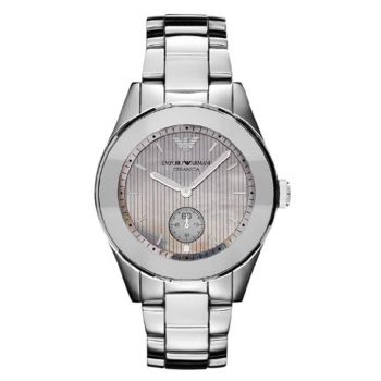 Đồng Hồ Nữ Emporio Armani Women's Watch Ceramica AR1463 Màu Bạc